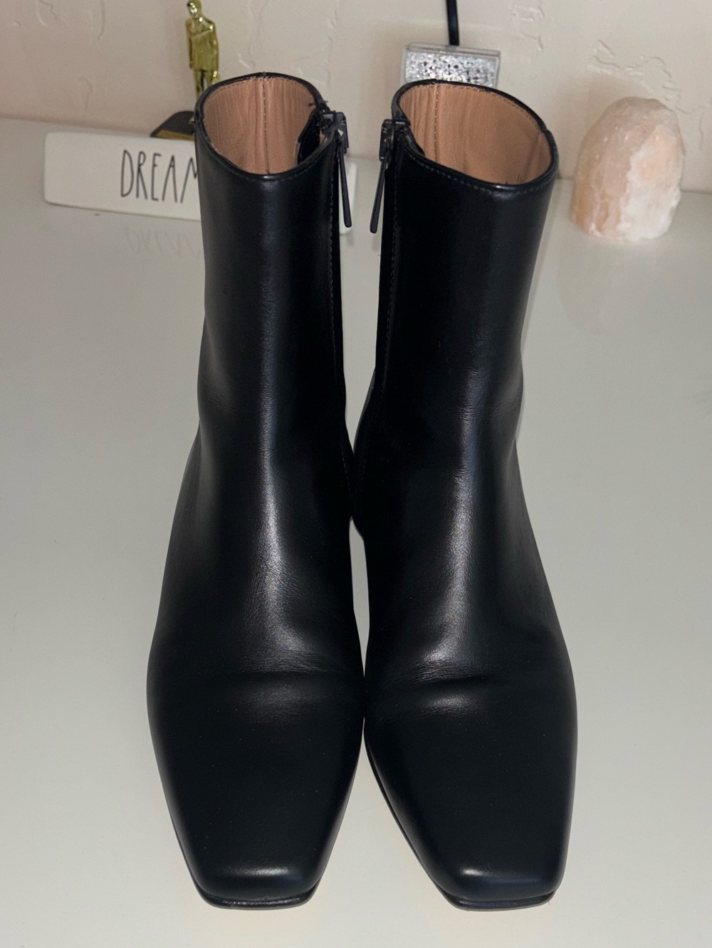 Flattered Black Leather Rami Boot - Picture 3 of 4